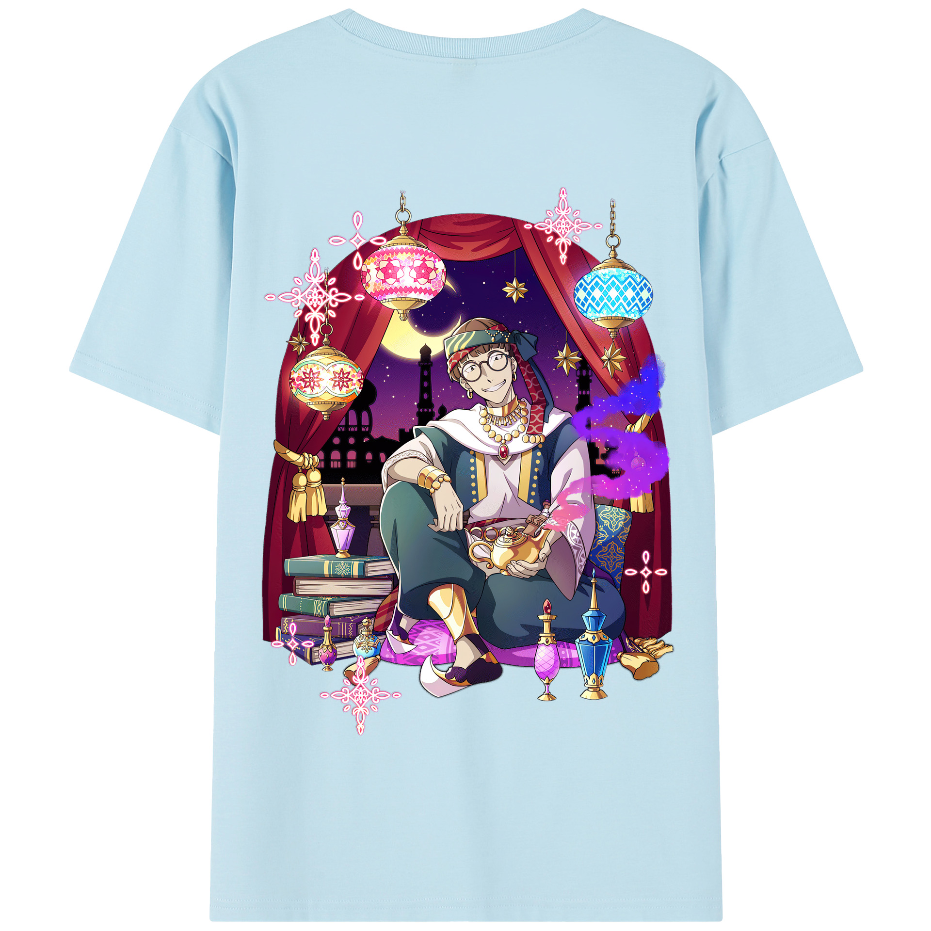 （画像用） 文豪ストレイドッグス Bungo Stray Dogs 綿100％半袖Tシャツ（背面プリント）